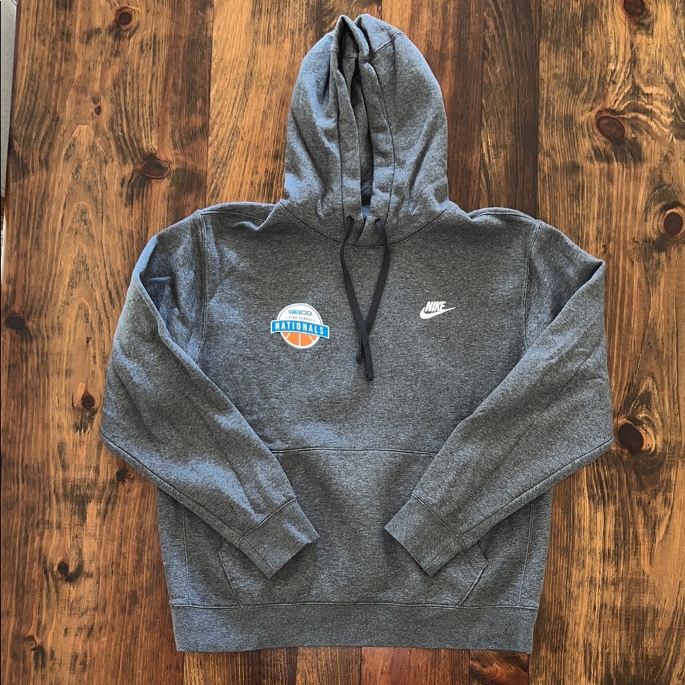 Nike Geico High School Basketball Nationals Sweatshirt Hoodie L